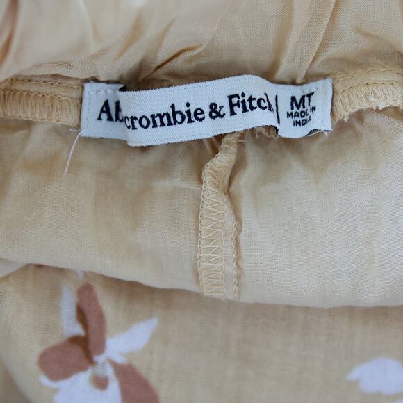 Abercrombie and fitch Cotton Floral Maxi Sun Dress size M - Picture 2 of 5